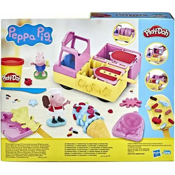 PlayDoh Peppa Pig Peppas Isbil (Gurli Gris & Gustav)