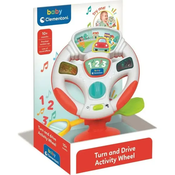 Clementoni Aktivitetsrat med lyd & lys, 10+ måneder