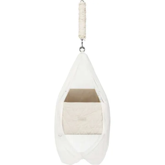 Moonboon Myggenet til vugge og tvillingeslyngevugge, hvid