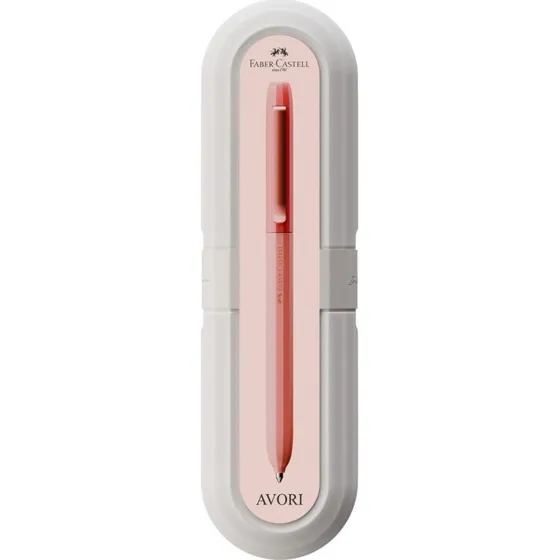 Faber-Castell Avori Kuglepen XB – Poppy Red