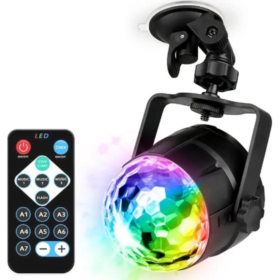 Music Party Light  lydaktiveret flerfarvet RGB USB-lampe