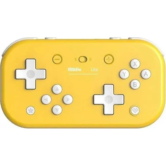 8BitDo Lite Bluetooth Gamepad – Gul (Nintendo Switch, PC)