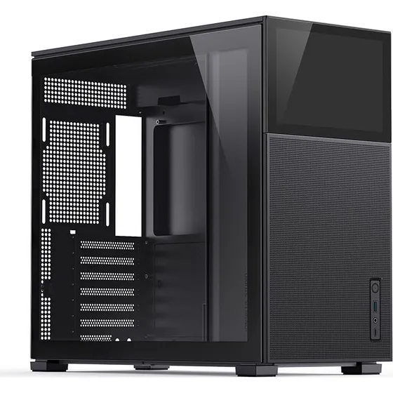 Jonsbo D41 Mesh Screen Miditower (8" LCD, sort)