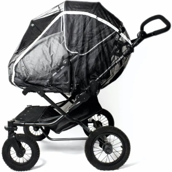 Easygrow Black Myggenet Twin m/lynlås