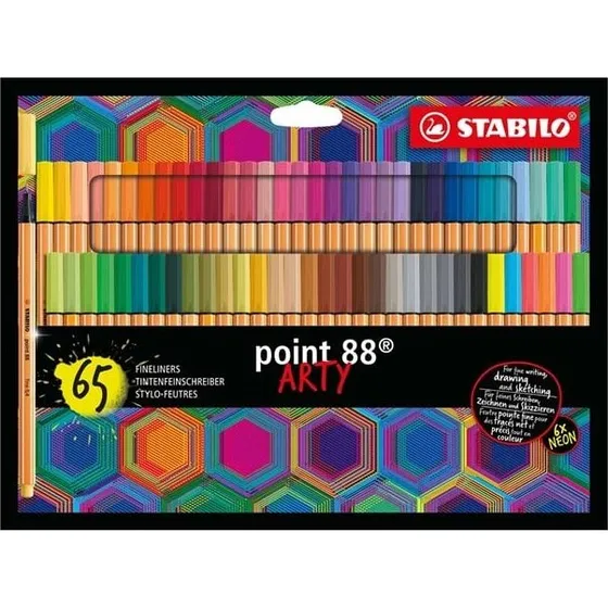 Stabilo Point 88 Arty fineliner - 65 farver