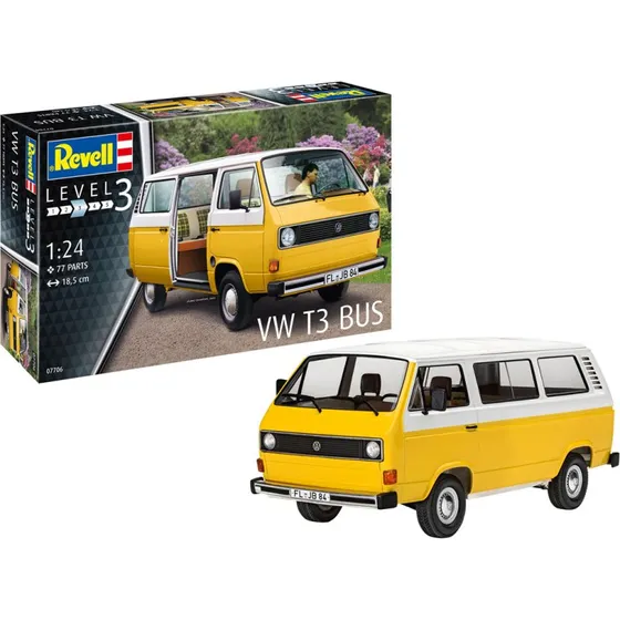 Revell VW T3 Bus byggest 1:24 (77 dele)
