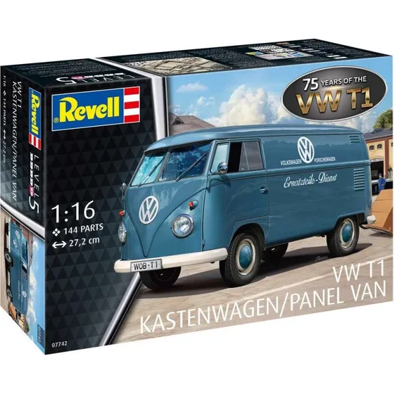 Revell VW T1 Panel Van  75 Years, skala 1:16