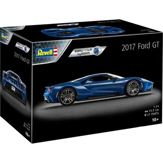 Revell 2017 Ford GT 1:24 Easy Click  27 dele (19,9 cm)