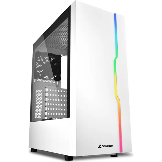 Sharkoon RGB Slider Midi Tower White