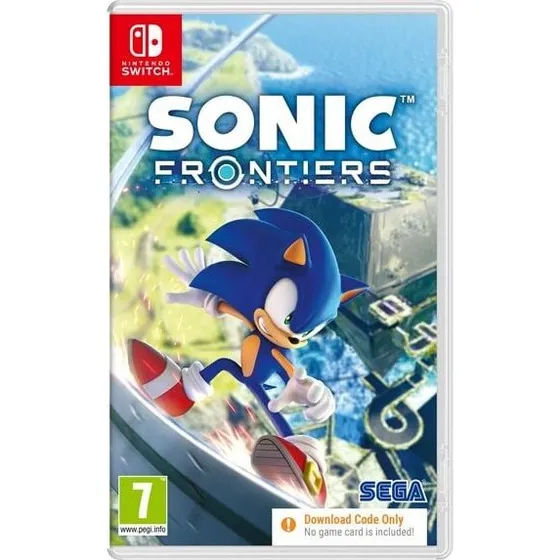 Sonic Frontiers - Kode i boks til Nintendo Switch