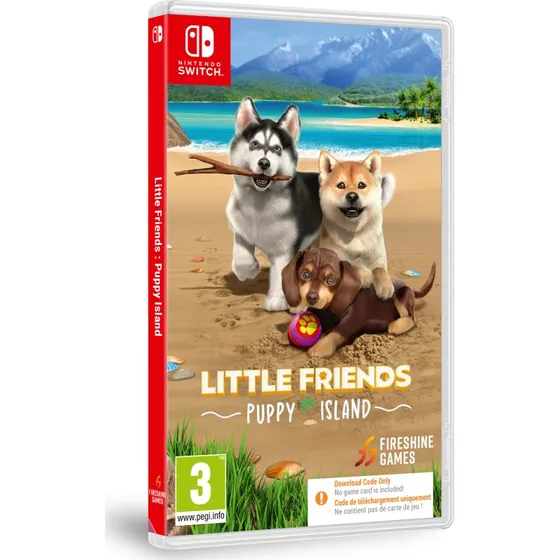 Little Friends: Puppy Island (Spilkode i boks) - Nintendo Switch