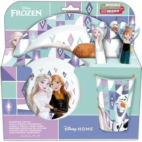 Euromic Frozen stort mikroblgeovnsst til brn, 5 dele