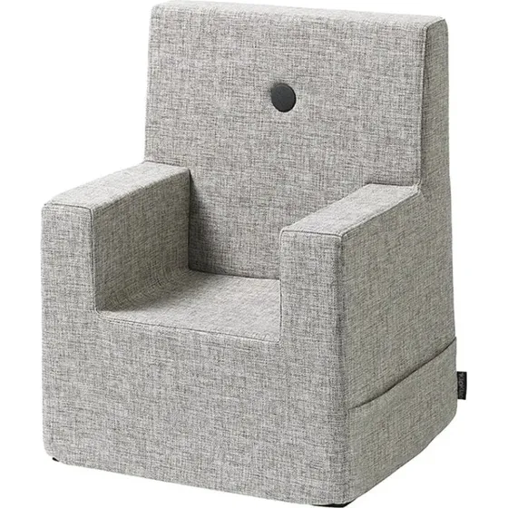 by KlipKlap KK Kids Chair XL - lysegrå/mørkegrå