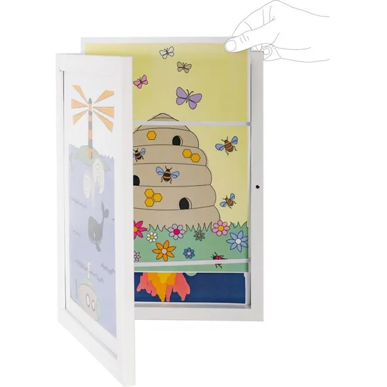 Vanilla Copenhagen Billedramme til tegninger A4 - Hvid