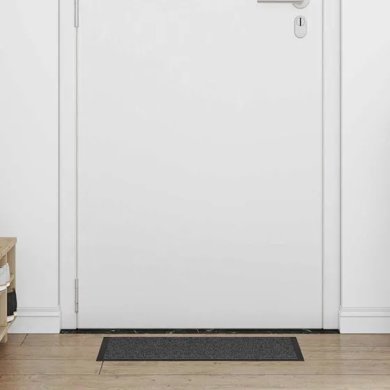 vidaXL Dørmåtte 40x60 cm Sort – Polypropylen/PVC