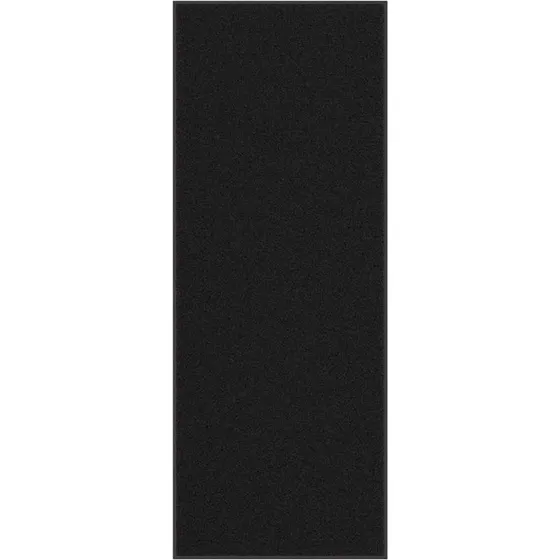 vidaXL Dørmåtte sort 115 x 300 cm