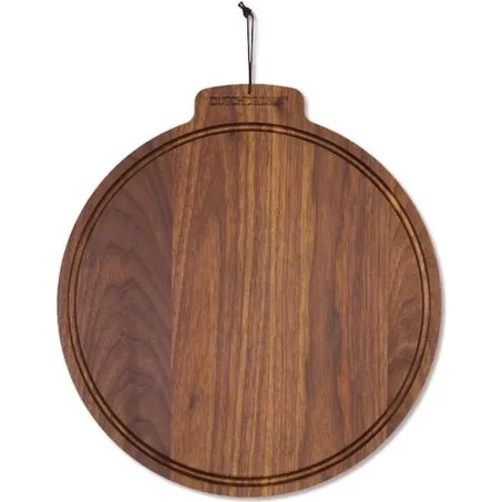 DutchDeluxes Breakfast Board Moon - massiv valnød 28 cm