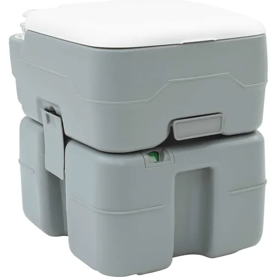 vidaXL Campingtoilet gr 41,536,542 cm, hj-densitet polyethylen