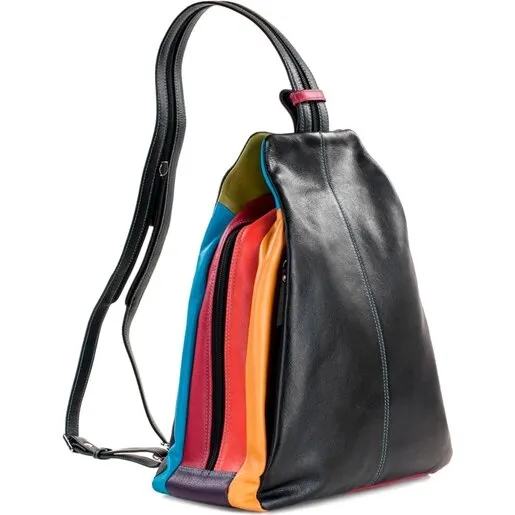 Pia Ries Combi Rygsæk Tropical, Kalveskind 9L (RFID-safe)