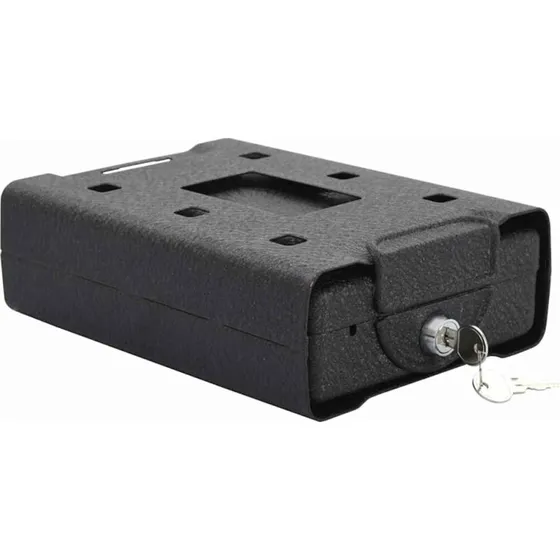 vidaXL Bil Safe med ls - sort 22 x 16 x 7 cm, stl