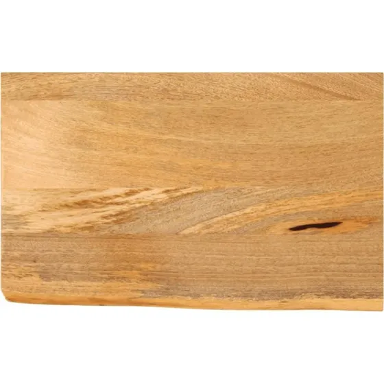 Mangotræ bordplade 60x30x2,5 cm med naturlig kant