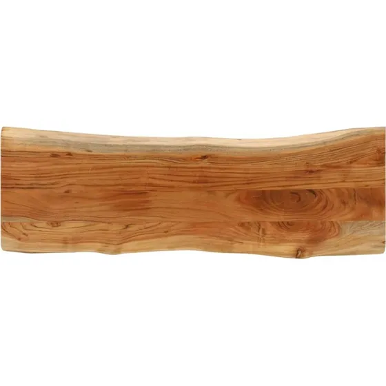 vidaXL bordplade rektangulr 140x40x3,8 cm i massivt akacietr
