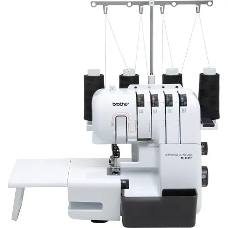 Brother M343DST overlockmaskine med blindstings- og rynkefod