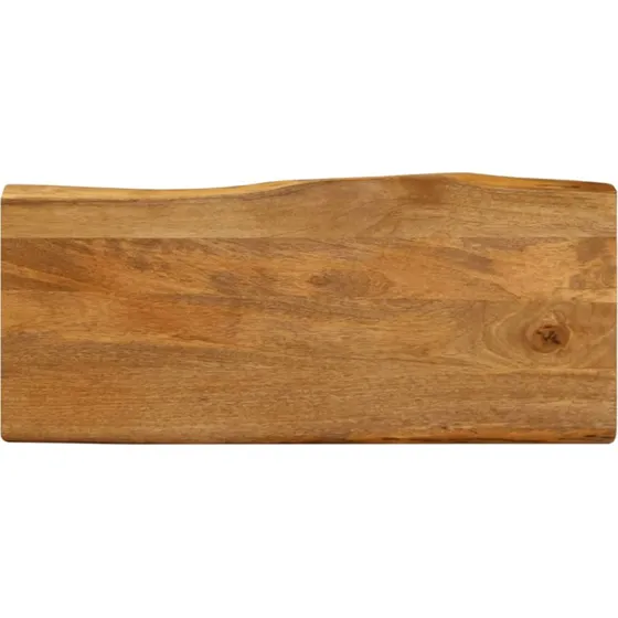 vidaXL bordplade 80x40x2,5 cm naturlig kant mangotr