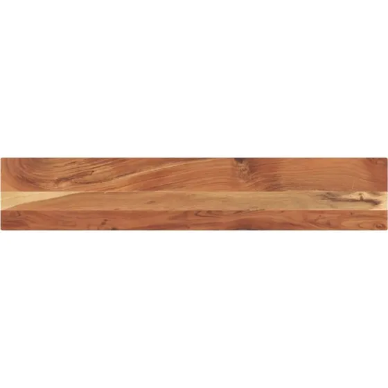 vidaXL bordplade 160x30x2,5 cm rektangulær i massivt akacietræ
