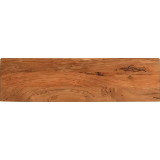 vidaXL bordplade 120x40x2,5 cm rektangulær massivt akacietræ