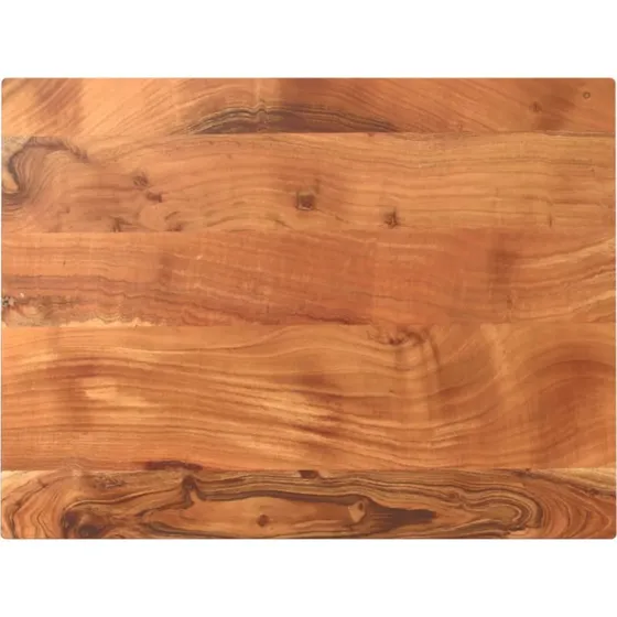 vidaXL bordplade 90x60x2,5 cm  massivt akacietr
