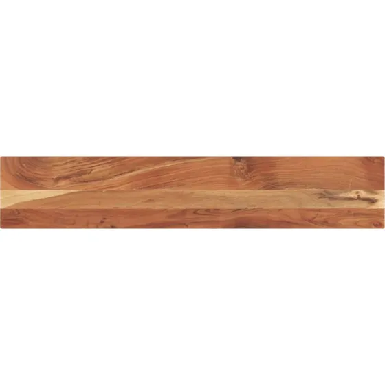 vidaXL bordplade 160x20x3,8 cm rektangulær massivt akacietræ