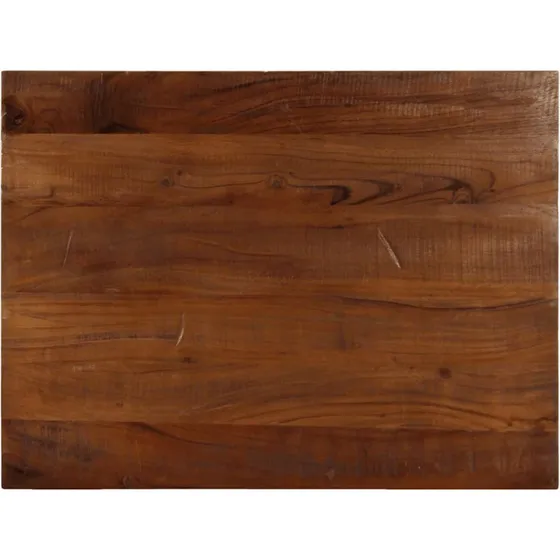 vidaXL bordplade massivt genbrugstræ 80x50x2,5 cm