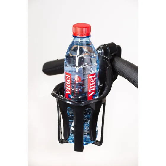 Universal Kopholder Sort Plast til barne-/klapvogn & cykel