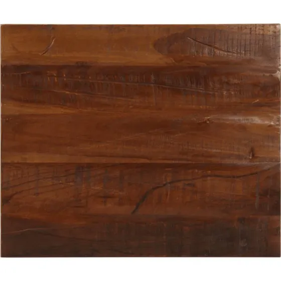 vidaXL bordplade rektangulær 60x50x3,8 cm i massivt genbrugstræ