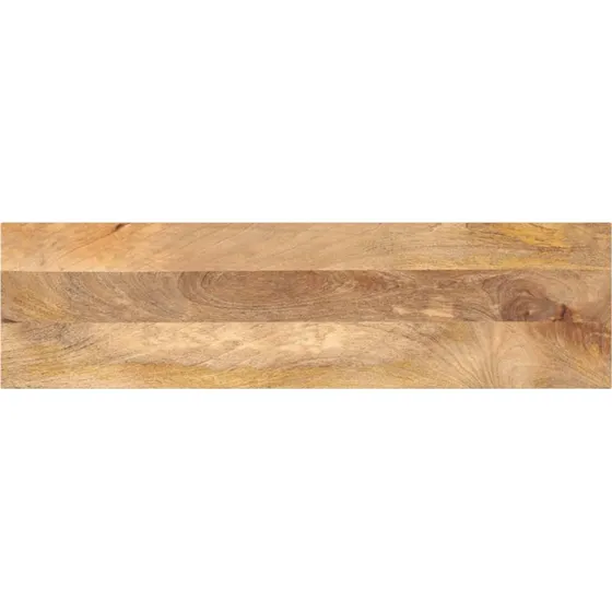 vidaXL bordplade 100x20x2,5 cm rektangulær i massivt mangotræ