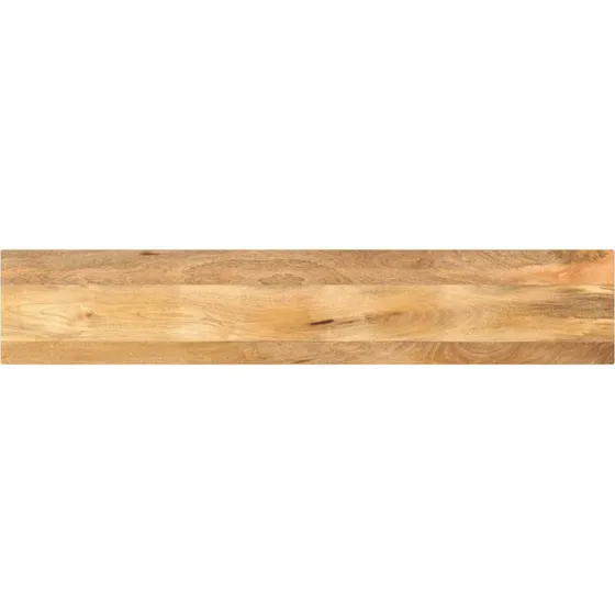 vidaXL bordplade 160x20x3,8 cm rektangulær i massivt mangotræ