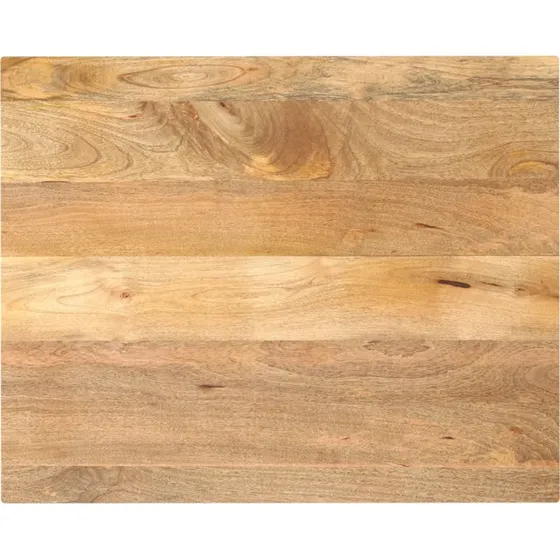 vidaXL bordplade i massivt mangotræ 100x80x3,8 cm
