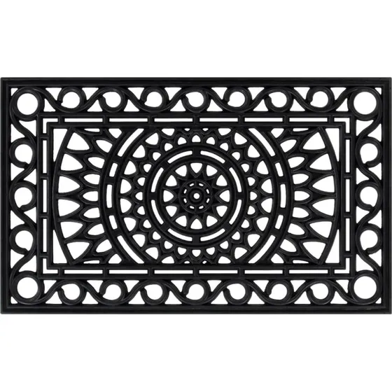 vidaXL drmtte 45x75 cm rektangulr gummi