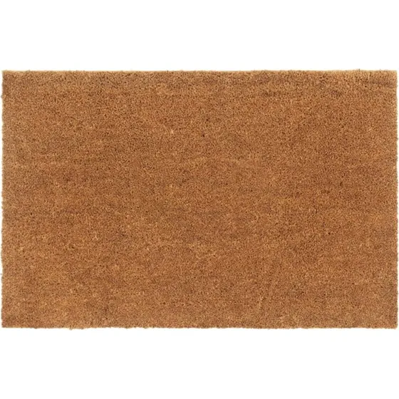 vidaXL dørmåtte 65x100 cm tuftet coir naturfarvet