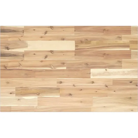 vidaXL Bordplade i massiv akacie 80x50x2 cm ubehandlet