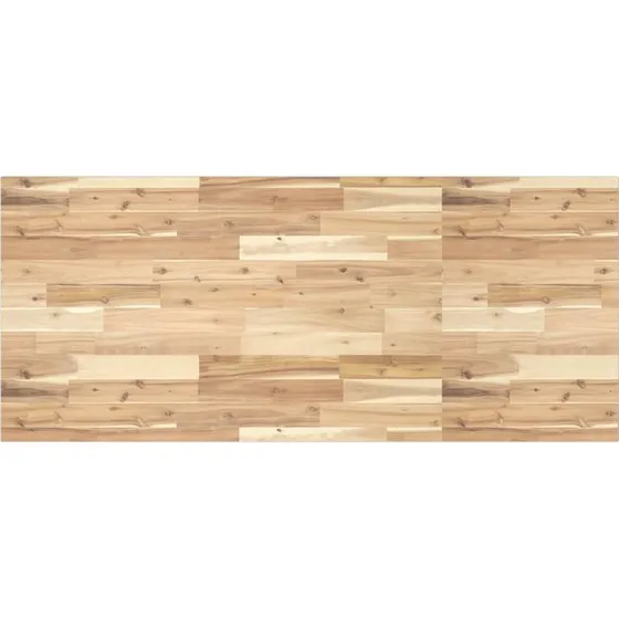 vidaXL bordplade til toiletbord 140x60x2 cm ubehandlet akacietræ