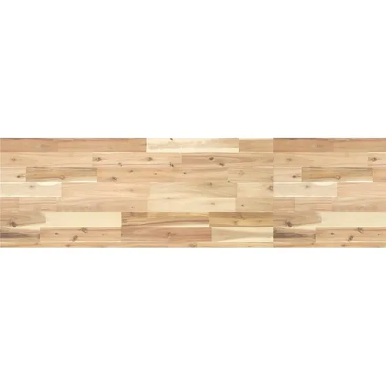 vidaXL bordplade i massivt akacietræ 120x40x4 cm ubehandlet