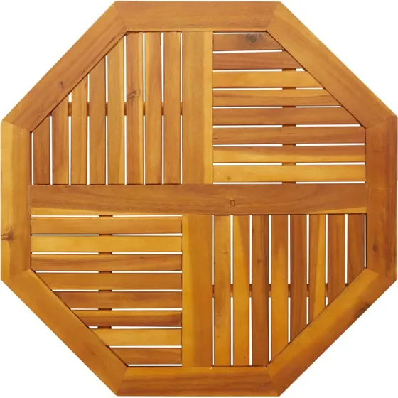 vidaXL bordplade 90x90x2,2 cm ottekantet akacietr