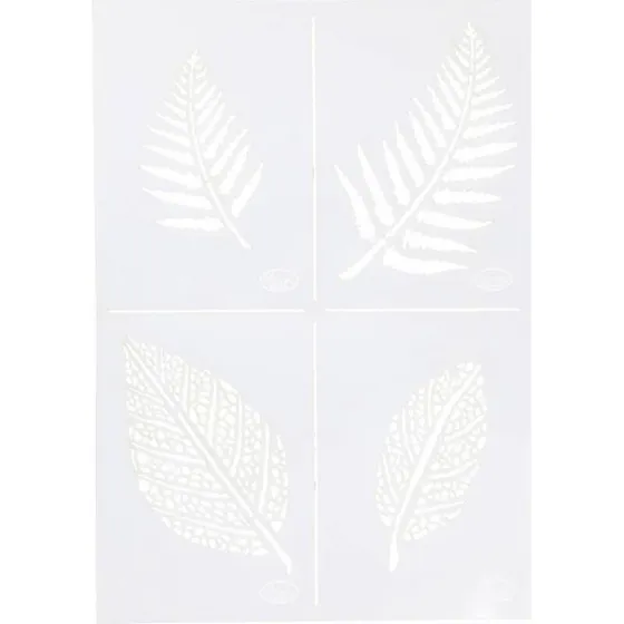 Stencil A4 (210 x 297 mm) plastark, 1 stk.