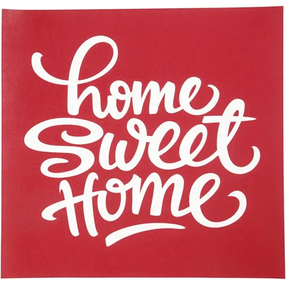 Stencil Screen ark 20×22 cm – Home Sweet Home