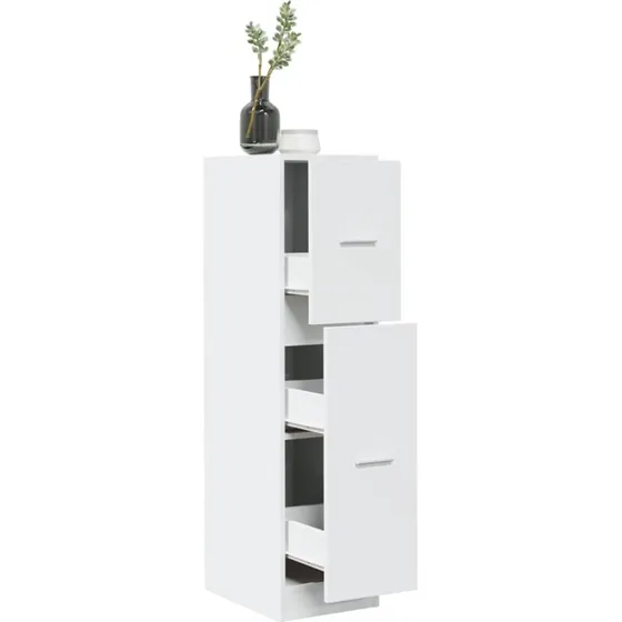 vidaXL apotekerskab 30x41x118 cm hvid