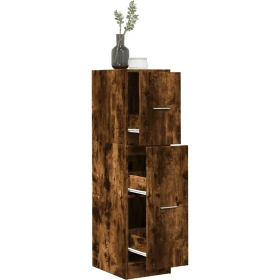 vidaXL apotekerskab 30x41x118 cm  rget egetr