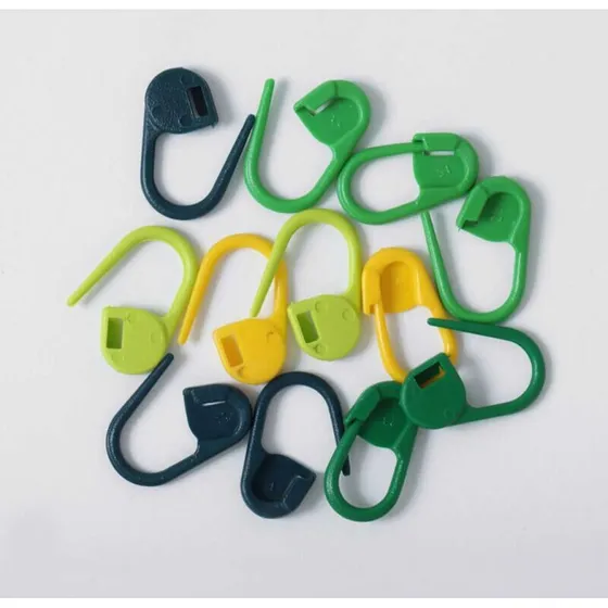 KnitPro Maskemarkører med lås, 30 stk (ass. farver)