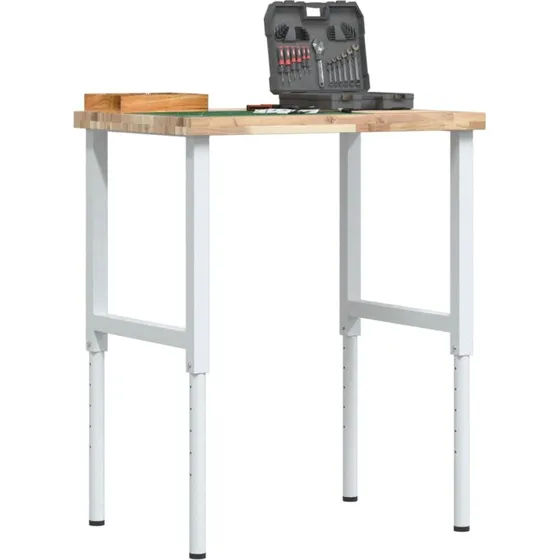 vidaXL arbejdsbnk 80x60x7399,5 cm massivt akacietr